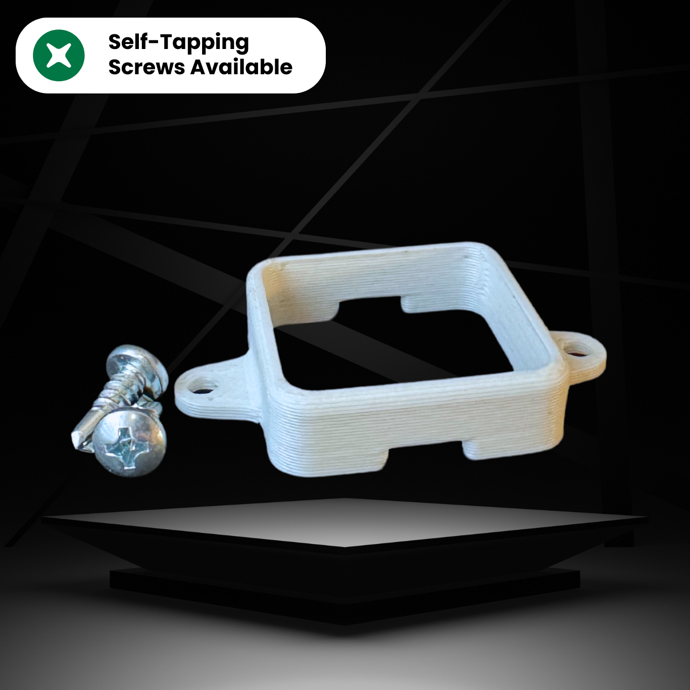 Govee Outdoor LED Light Mounting Bracket – Durable, Low-Profile Clip for Soffit, Eave, & Fascia