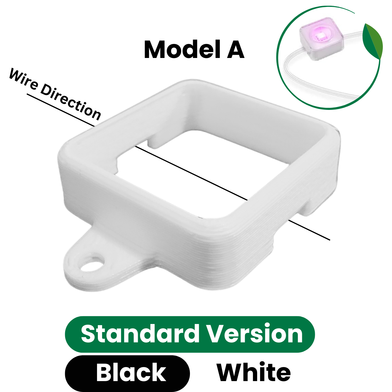 Govee Outdoor LED Light Mounting Bracket – Durable, Low-Profile Clip for Soffit, Eave, & Fascia