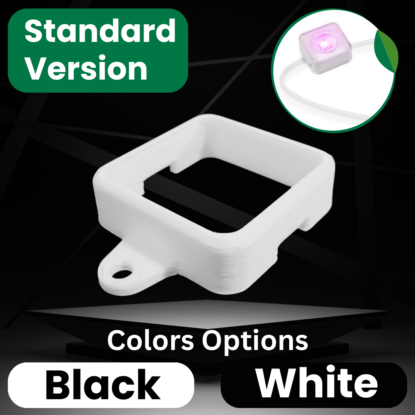 Govee Outdoor LED Light Mounting Bracket – Durable, Low-Profile Clip for Soffit, Eave, & Fascia